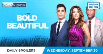 Daily Spoilers - Bold & Beautiful - September 20 - S36E250
