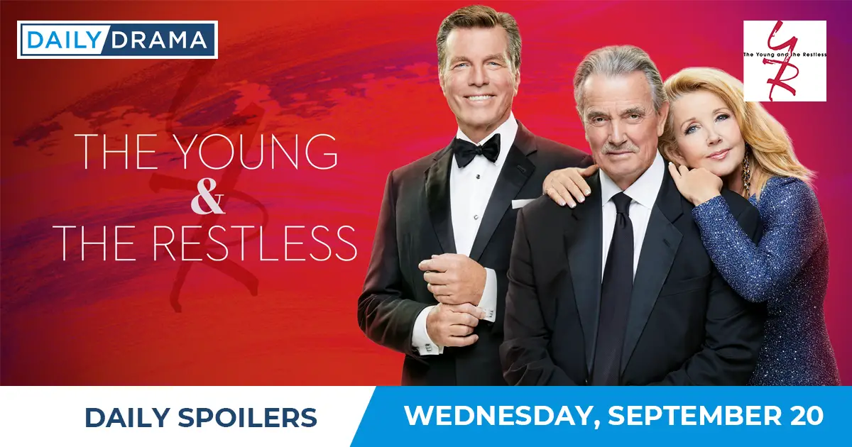 The young and the restless spoilers: billy defies jack's orders 1 Daily spoilers - young & restless - september 20 - s50e247