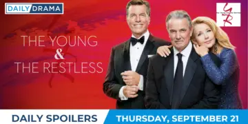 Daily spoilers - young & restless - sept 21 - s50e248
