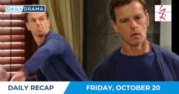 The young and the restless daily recap - october 20 - tucker