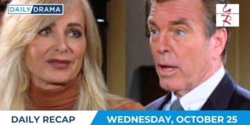 The young and the restless daily recap - oct - 25 -jack and ashley