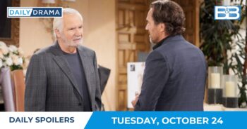 The bold and the beautiful daily spoilers - october 24 - eric and ridge