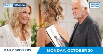 The bold and the beautiful daily spoilers - october 30 - brooke donna eric