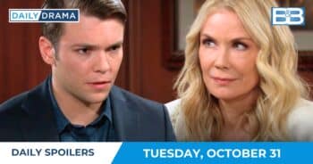 The bold and the beautiful daily spoilers - oct 31 - rj and brooke