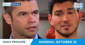 Days of our lives daily spoilers - october 23 - xander and alex