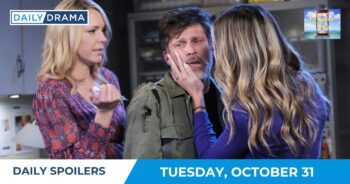 Days of our lives daily spoilers - oct 31 - nicole eric and sloan
