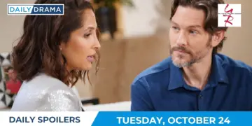 The young and the restless daily spoilers -october 24 - lily and daniel
