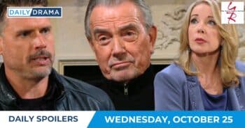 The young and the restless spoilers - oct 25 - nick victor and nikki