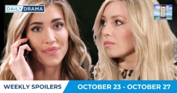 Days of our lives weekly spoilers - october 23-27 - sloan and theresa