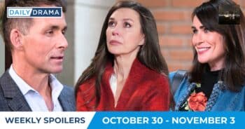 General hospital weekly spoilers - oct 30 - nov 3 - valentin anna and lois