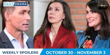 General hospital weekly spoilers - oct 30 - nov 3 - valentin anna and lois