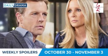 The young and the restless weekly spoilers - oct 30 - nov 3 - tucker and christine