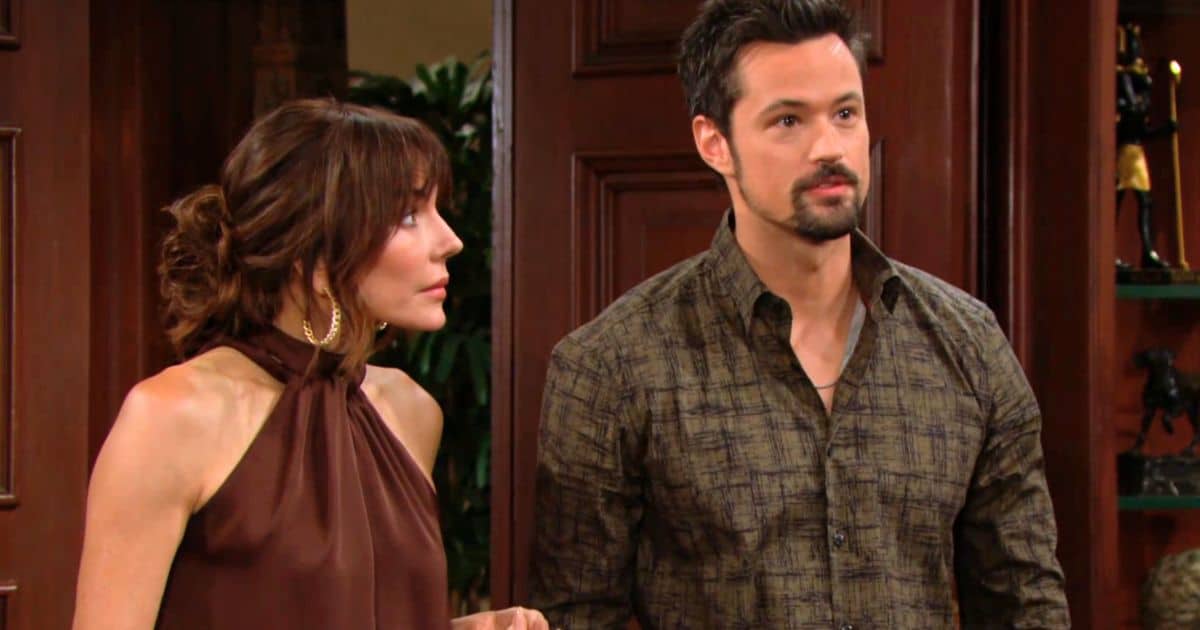 The Bold and the Beautiful - Nov 9 - Taylor and Thomas