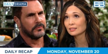 The bold and the beautiful daily recap - nov 20 - bill and poppy