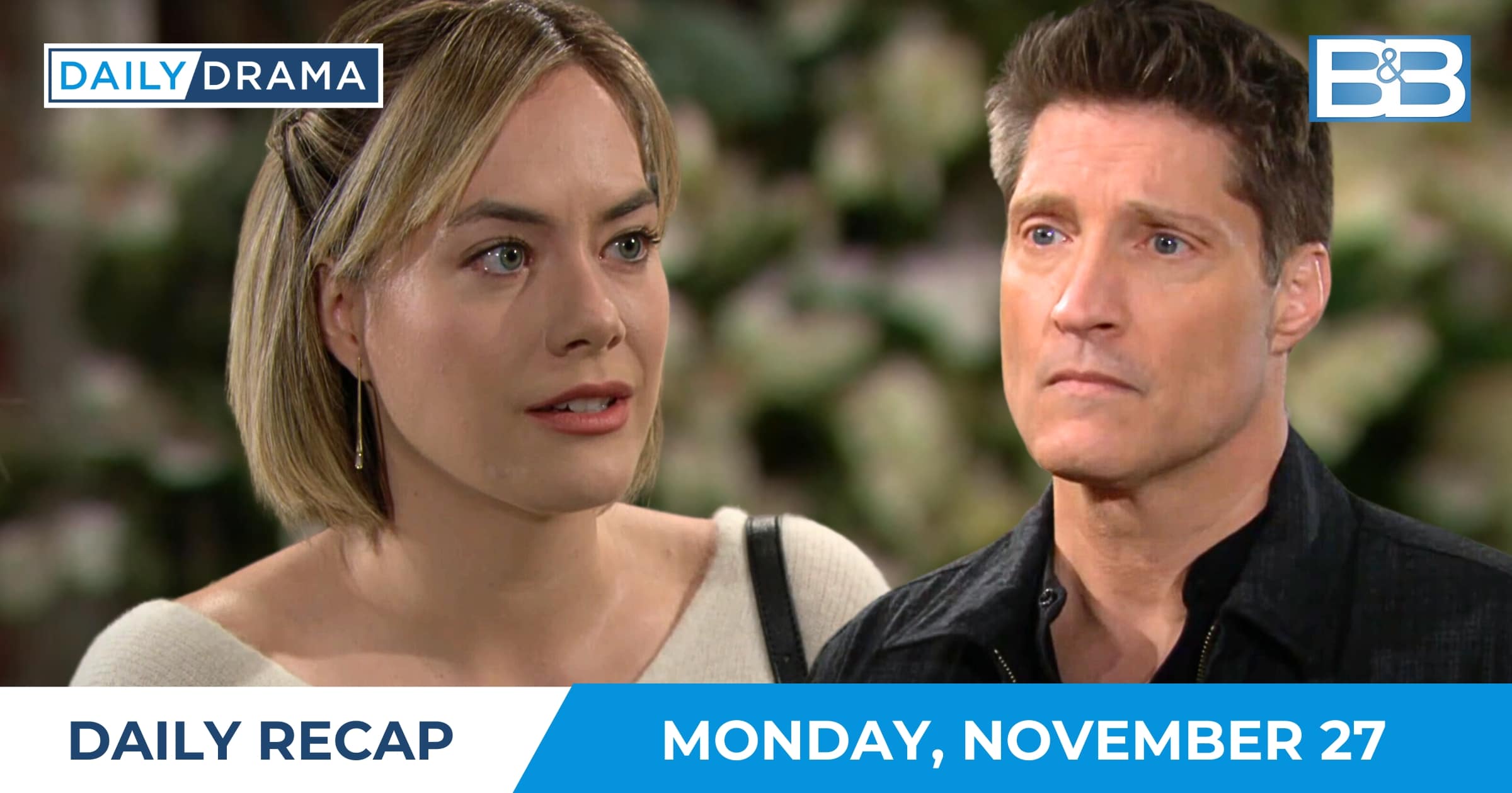 The Bold and the Beautiful Daily Recap - Nov 27 - Hope and Deacon