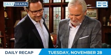 The bold and the beautiful daily recap - nov 28 - ridge and eric