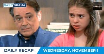 General hospital daily recap - nov 1 - kevin and charlotte