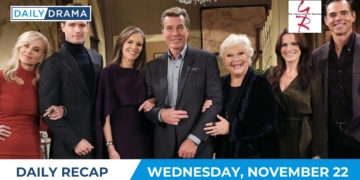 The young and the restless daily recap - nov 22 - ashley kyle diane jack traci chelsea and billy