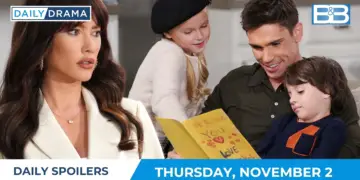 The bold and the beautiful daily spoilers - nov 2 - steffy kelly hayes and finn