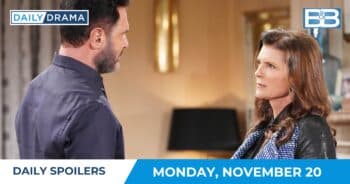 The bold and the beautiful daily spoilers - nov 20 - bill and sheila