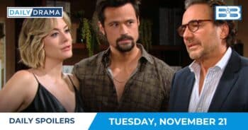 The bold and the beautiful daily spoilers - nov 21 - hope thomas and ridge