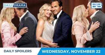 The bold and the beautiful daily spoilers - nov 22 - brooke and ridge