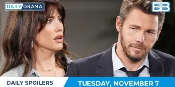 The bold and the beautiful daily spoilers - nov 7 - steffy and liam
