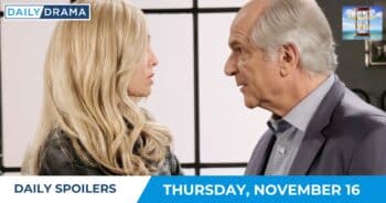 Days of our lives daily spoilers - nov 16 - theresa and konstantin