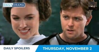 General hospital daily spoilers - nov 2 - willow and michael