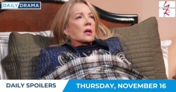 The young and the restless daily spoilers - nov 16 - nikki