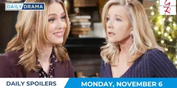The young and the restless daily spoilers - nov 6 - claire and nikki