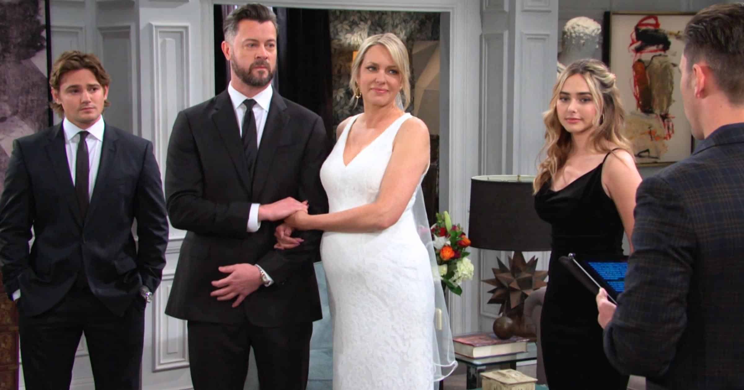 Days of Our Lives - Nov 2 - Johnny EJ Nicole Holly and Chad