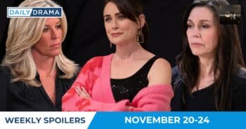General hospital weekly spoilers - nov 20-24 - carly lois and anna