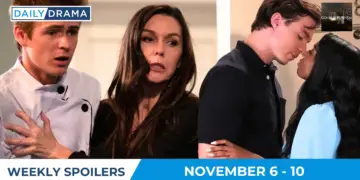 General hospital weekly spoilers - november 6-10 - jake anna spencer and trina