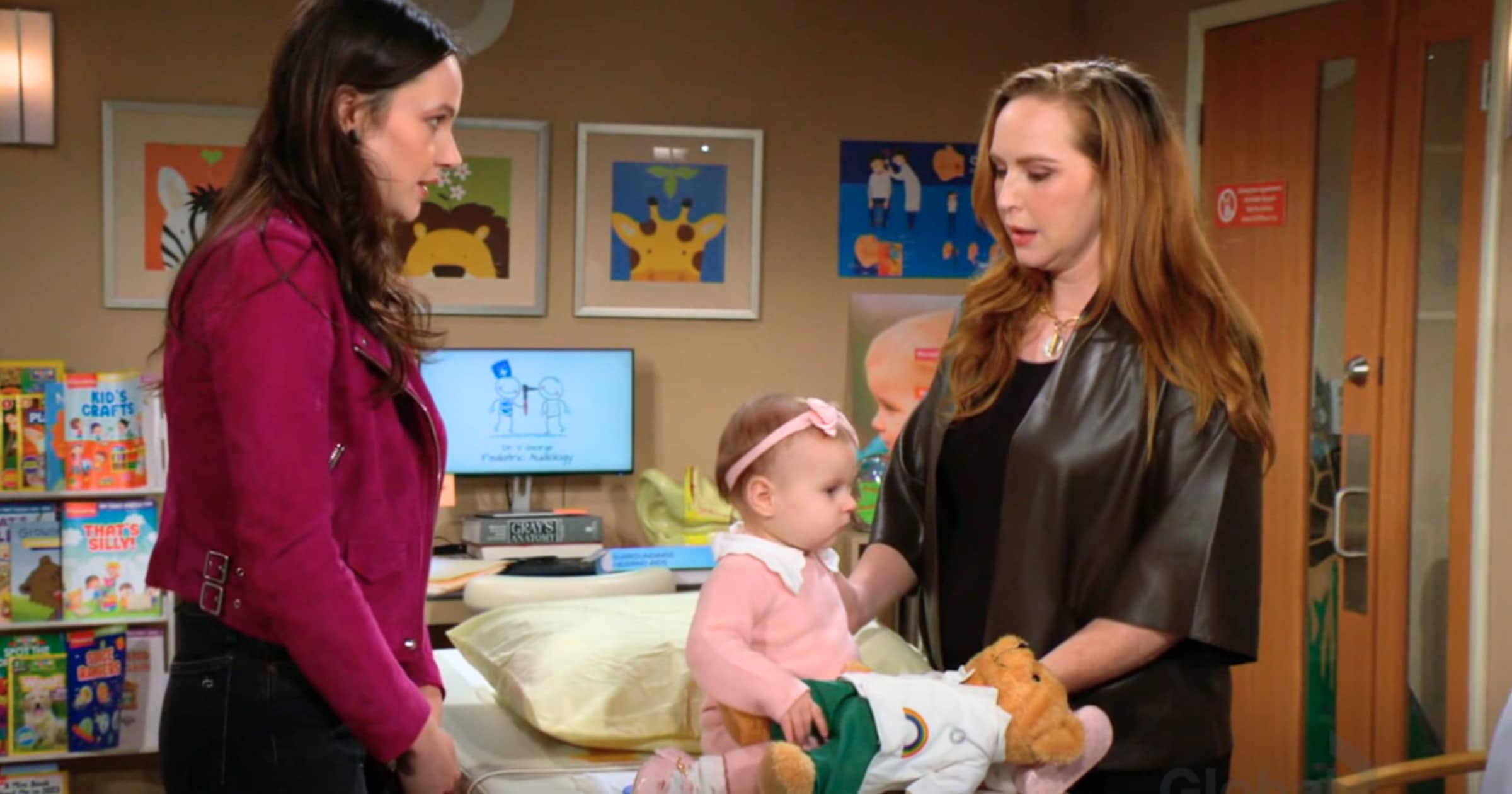 The young and the restless - nov 6 - tessa aria and mariah