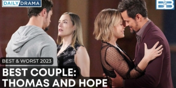 The bold and the beautiful - thomas and hope