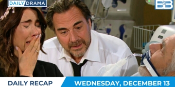 The bold and the beautiful daily recap - dec 13 - steffy ridge and eric
