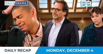The bold and the beautiful daily recap - dec 4 - zende ridge and rj