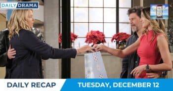 Days of our lives daily recap - dec 12 -nicole ej sloan and eric