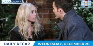 Days of our lives daily recap - dec 20 - theresa and andrew