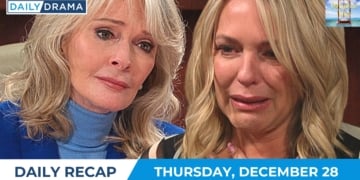 Days of our lives daily recap - dec 28 - marlena and nicole