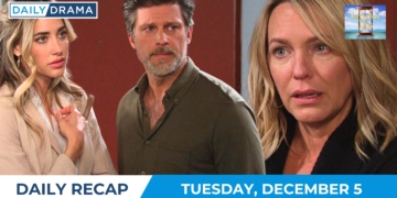 Days of our lives daily recap - dec 5 - sloan eric and nicole