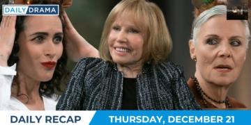 General hospital daily recap - dec 21 - lois monica and tracy
