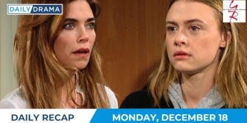 The young and the restless recap - dec 18 - victoria and claire