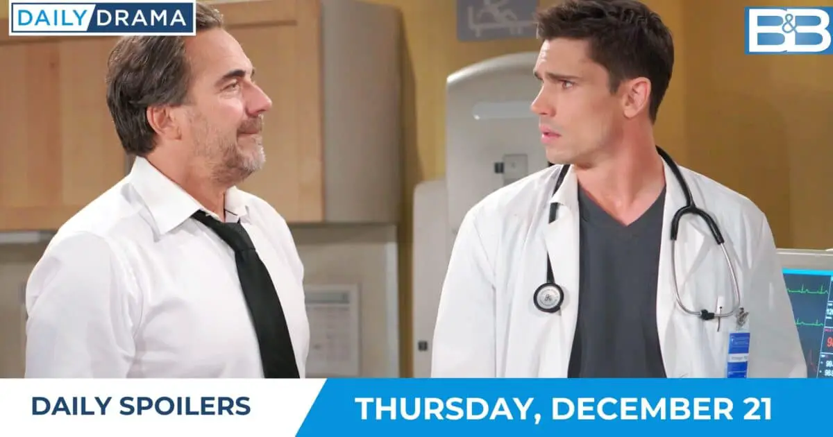 The Bold and the Beautiful Spoilers: Another Big Decision For Ridge