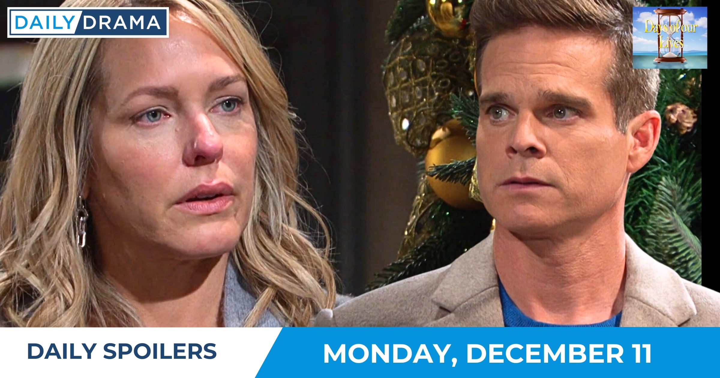 Days of Our Lives Daily Spoilers - Dec 11 - Nicole and Leo