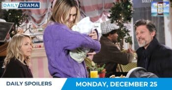 Days of our lives daily spoilers - dec 25 - nicole holly and eric