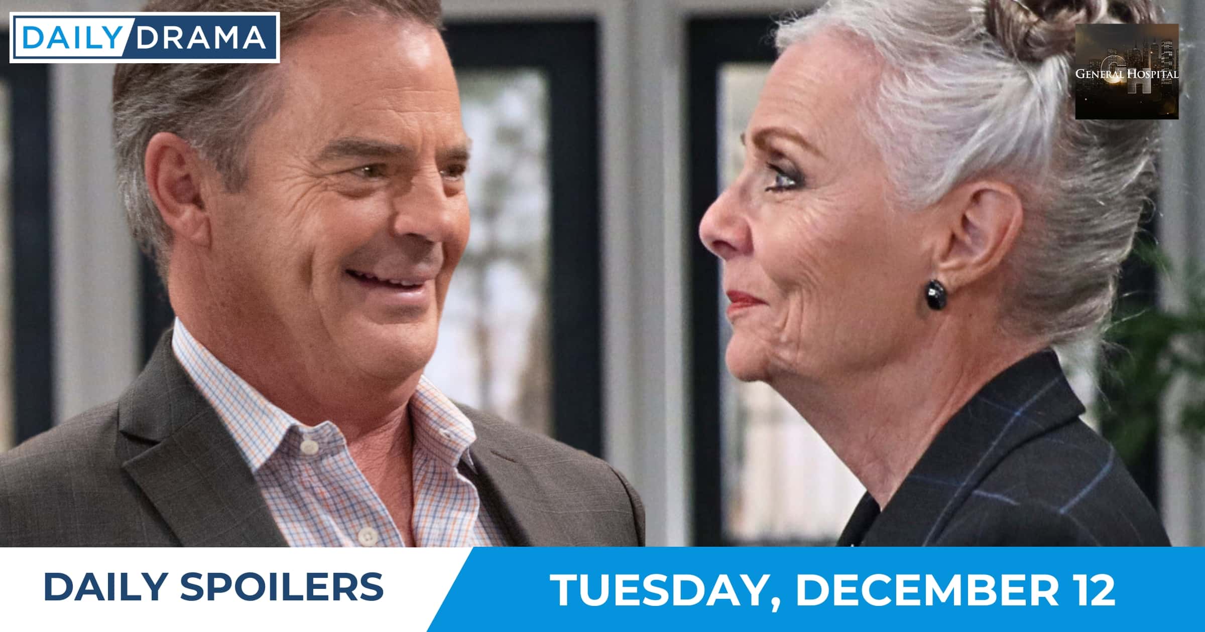 General Hospital Daily Spoilers - Dec 12 - Ned and Tracy