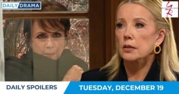 The young and the restless spoilers - dec 19 - jordan and nikki