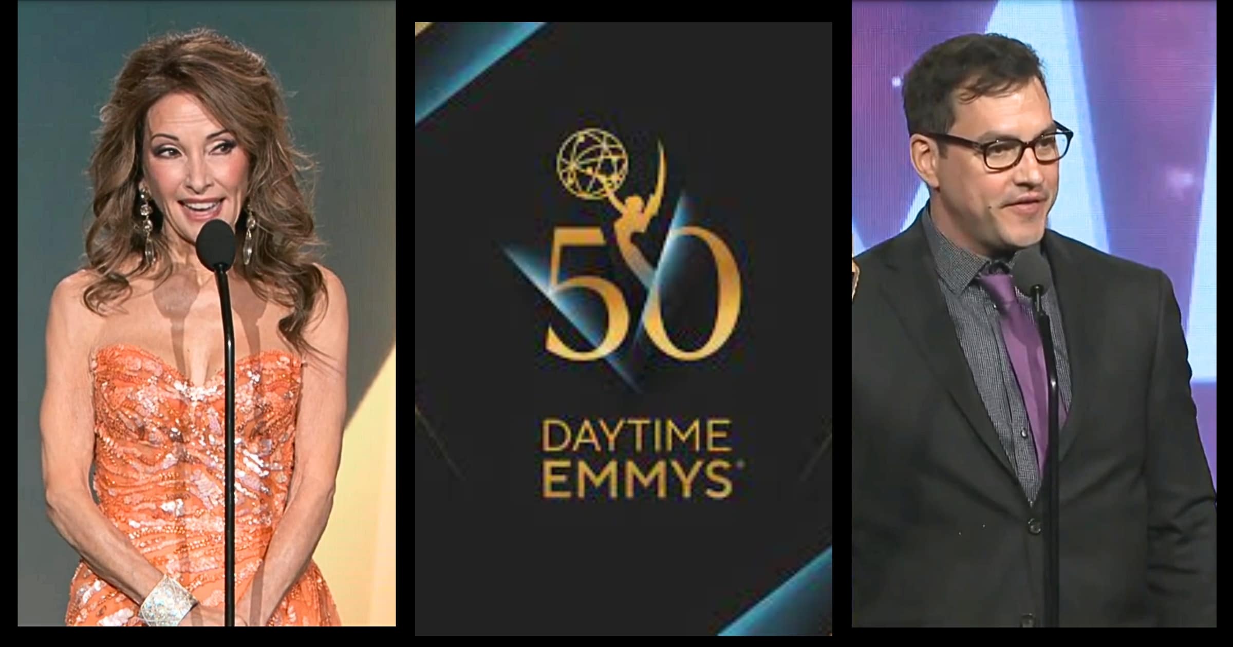 Daytime Emmys - Susan Lucci and Tyler Christopher